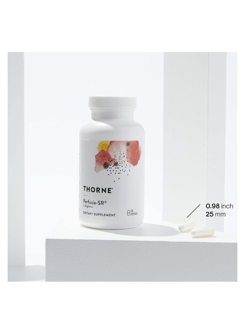 L-Arginine - Sustained-Release - 120 Capsules Dietary Supplement