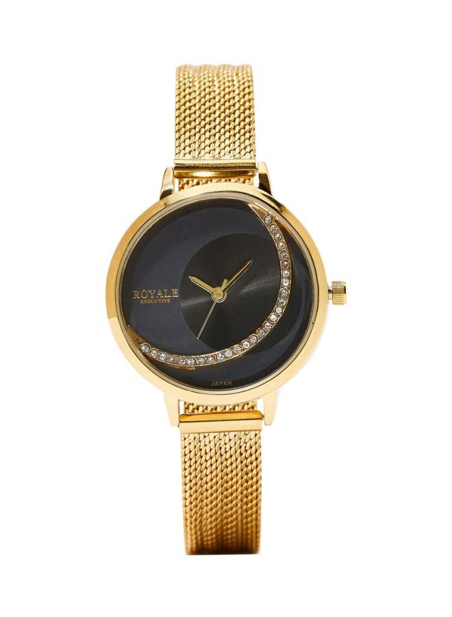 girls Water Resistant Analog Watch RE074C - 32 mm - Gold