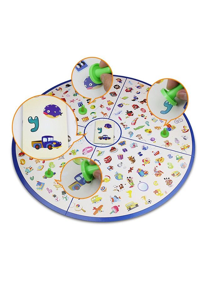 Matching Memory Board Game, Little Detective Card Games for Kids and Family with A Foldable Mat, Preschool Learning and Educational Toy  23 Inches