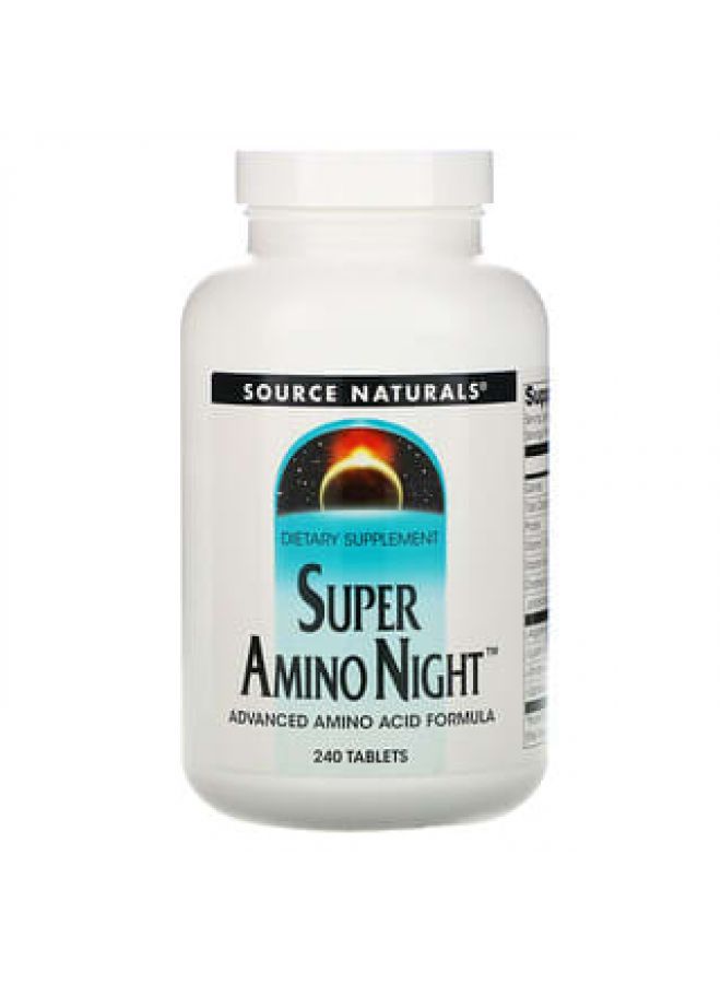 Source Naturals Super Amino Night 240 Tablets