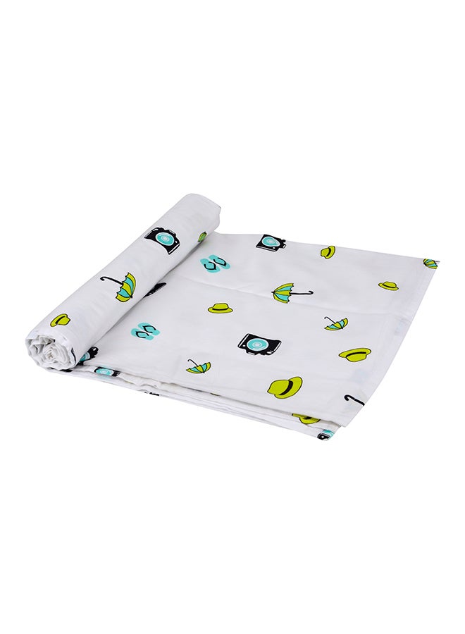 Soft And Smooth Mulmul Faric Baby Swaddle Wrap