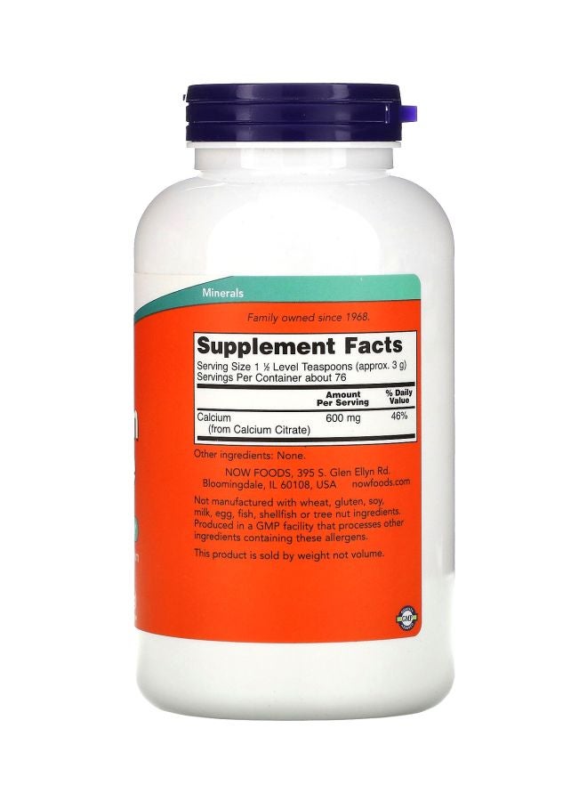 Calcium Citrate Pure Powder