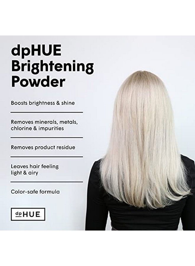 Brightening Powder 6 Uses Boosts Brightness & Shine Of Blonde Or Highlighted Hair Removes Minerals Metals Chlorine & Impurities Colorsafe Formula Cruelty Free