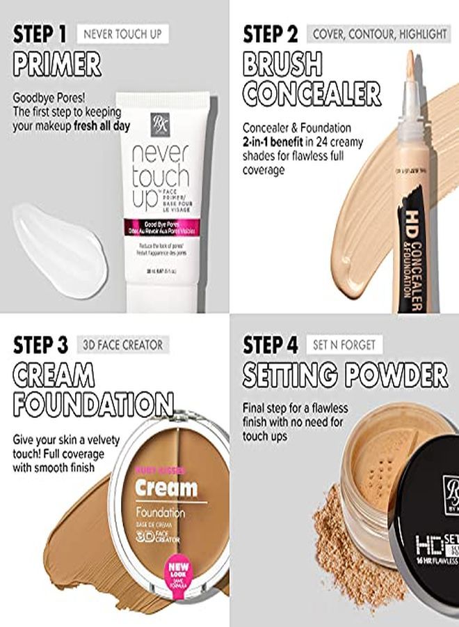 Never Touch Up Face Primer Reduces The Appearance Of Fine Lines And Pores, Oilfree Rfp02 (Good Bye Pores)