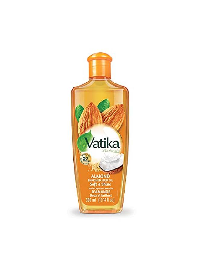 Vatika Naturals Enriched Hair Oil (Almond)