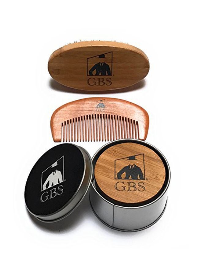 Beard Grooming Kit Brown/Black