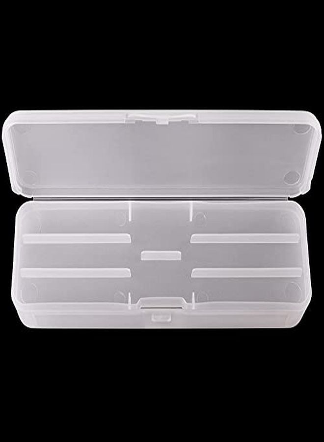 Frosted Doublelayer Personal Storage Case For Professional Nail Art Pens Nail Brush Tools Storage Box Container Case Box
