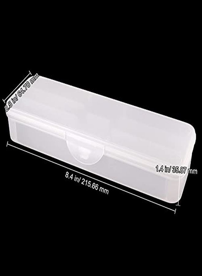 Frosted Doublelayer Personal Storage Case For Professional Nail Art Pens Nail Brush Tools Storage Box Container Case Box