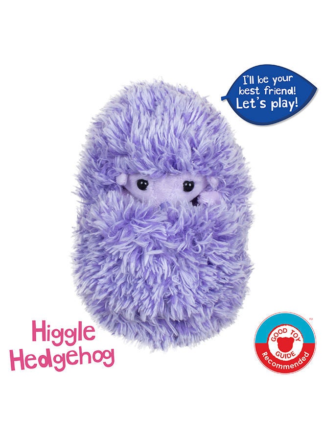 Curlimals Interactive Plush Soft Toy for Kids - Higgle the Hedgehog