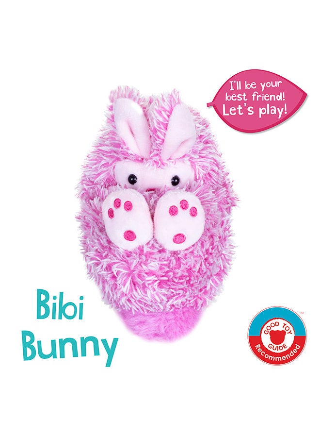 Curlimals Interactive Plush Soft Toy for Kids - Bibi the Bunny