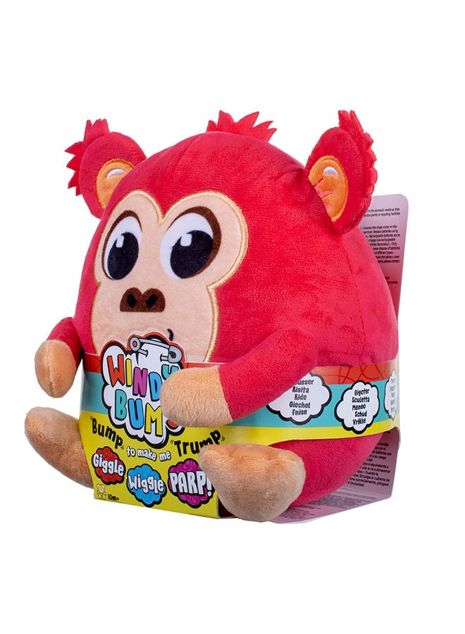 Windy Bums Cheeky Wiggly Jiggly Giggly Monkey Plush Toy for Kids