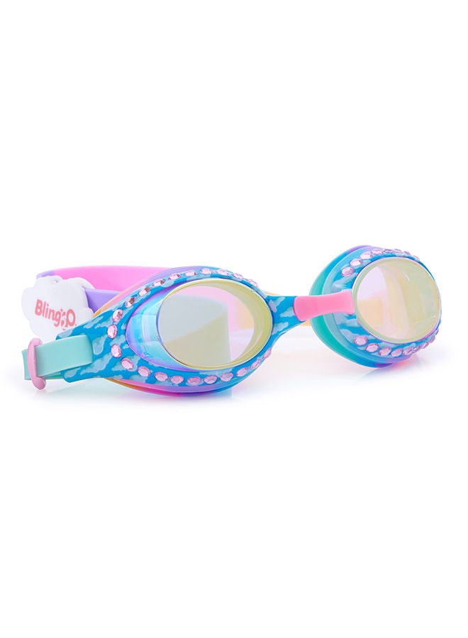 Cloud Blue Swim Goggles For Kids