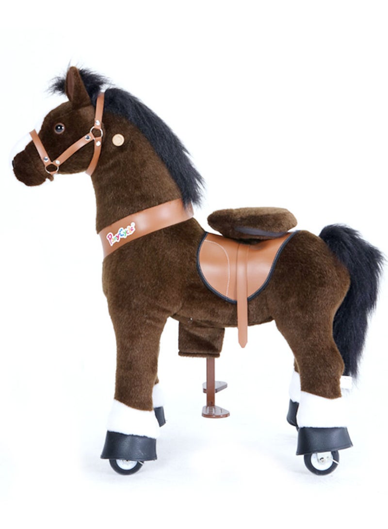 Riding Horse For Kids 3 To 5 Years - Small Choco Brown