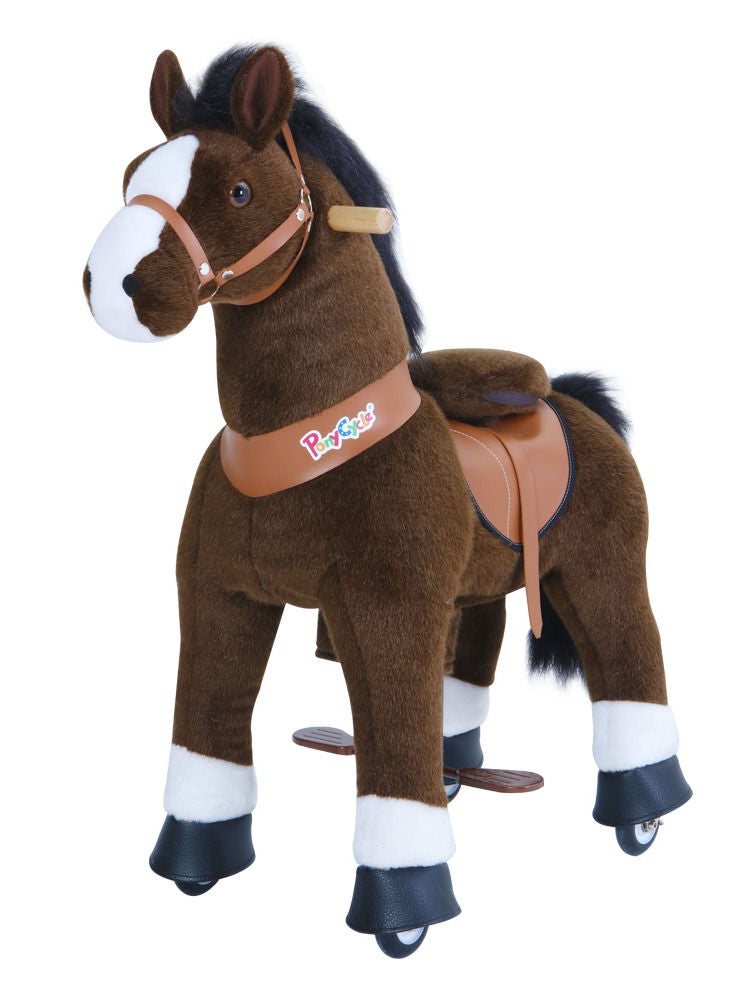 Riding Horse For Kids 3 To 5 Years - Small Choco Brown