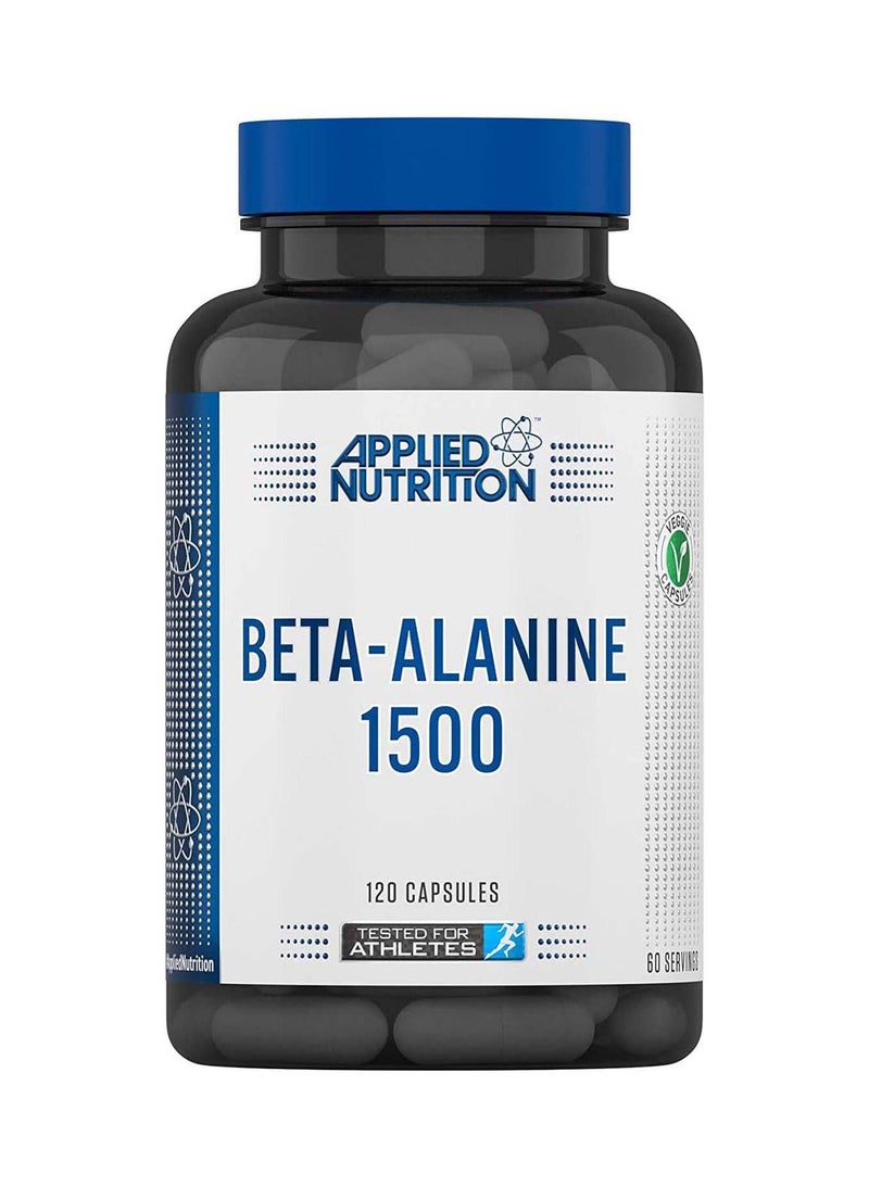 Applied Nutrition Beta Alanine, 1500 mg, 120 Capsules