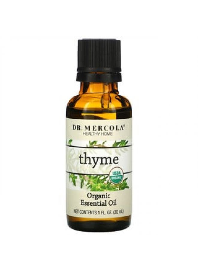 Dr. Mercola Organic Essential Oil Thyme 1 fl oz 30 ml