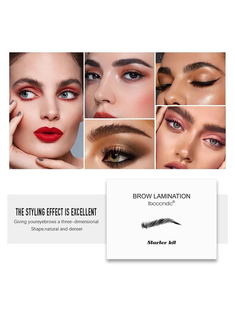 Eyebrow Lamination Kit For Professional Brow Lift Kit Eyebrows Lift Styling Kit Suitable for Salon & DIY In Home