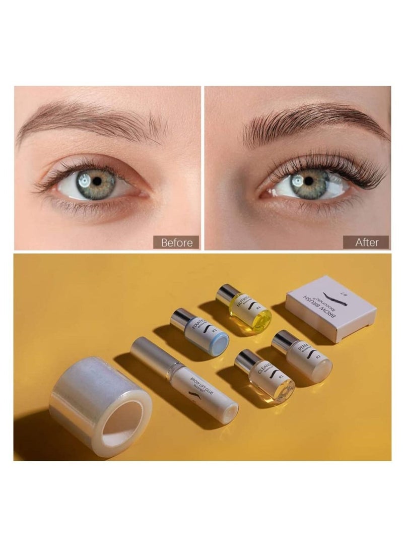 Eyebrow Lamination Kit For Professional Brow Lift Kit Eyebrows Lift Styling Kit Suitable for Salon & DIY In Home