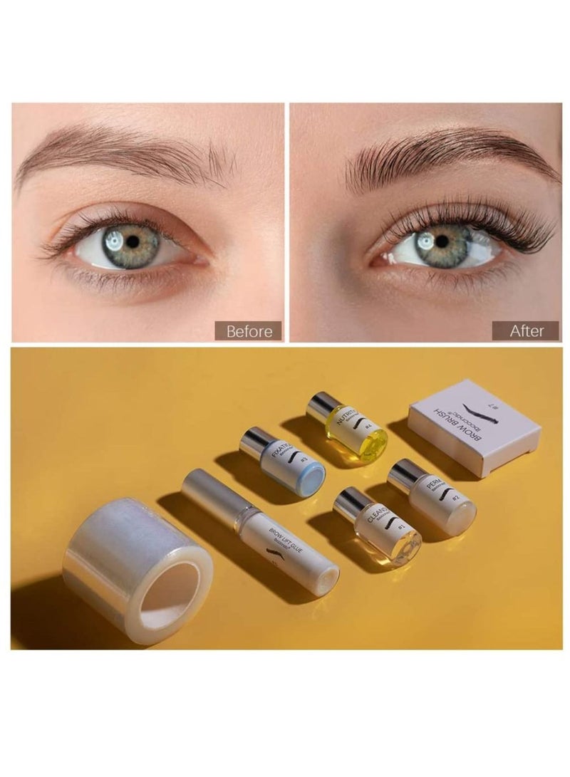 Eyebrow Lamination Kit Professional Brow Lift Kit Eyebrows Lift Styling Kit Suitable for DIY and Salon, Home Use