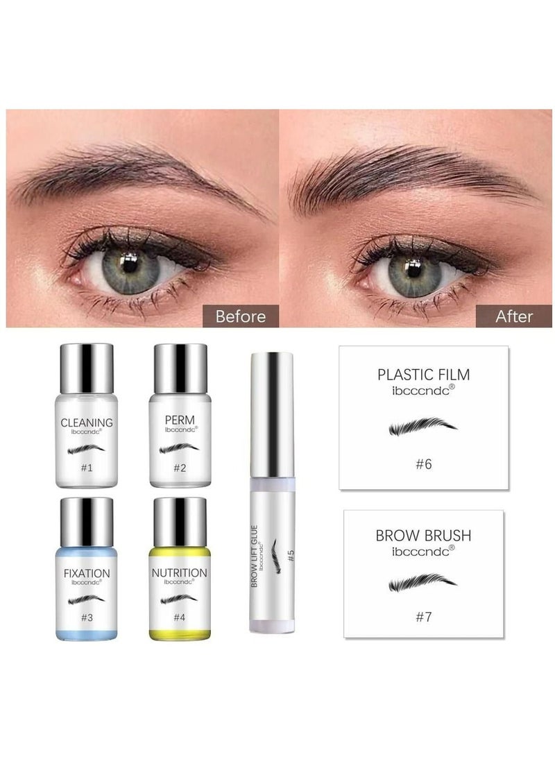 Eyebrow Lamination Kit Professional Brow Lift Kit Eyebrows Lift Styling Kit Suitable for DIY and Salon, Home Use