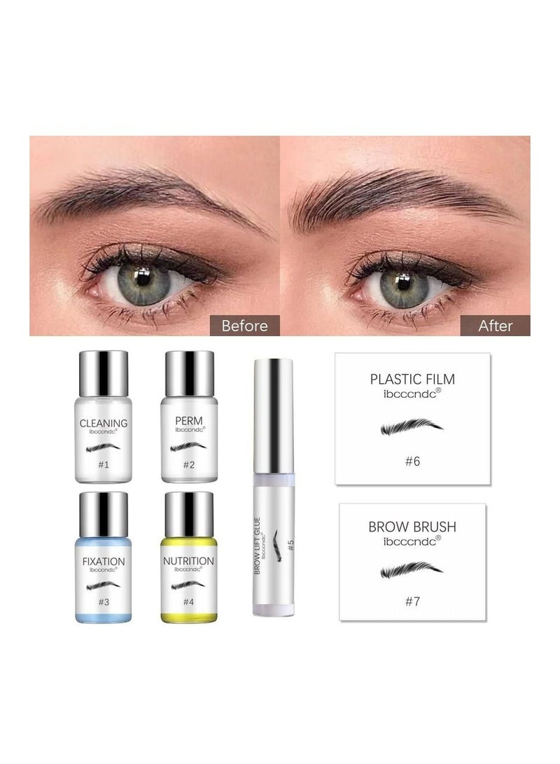 Brow Lash Lift Eyebrow Lifting and Perming Professional Eyebrows Lift Styling Kit Suitable for DIY and Salon