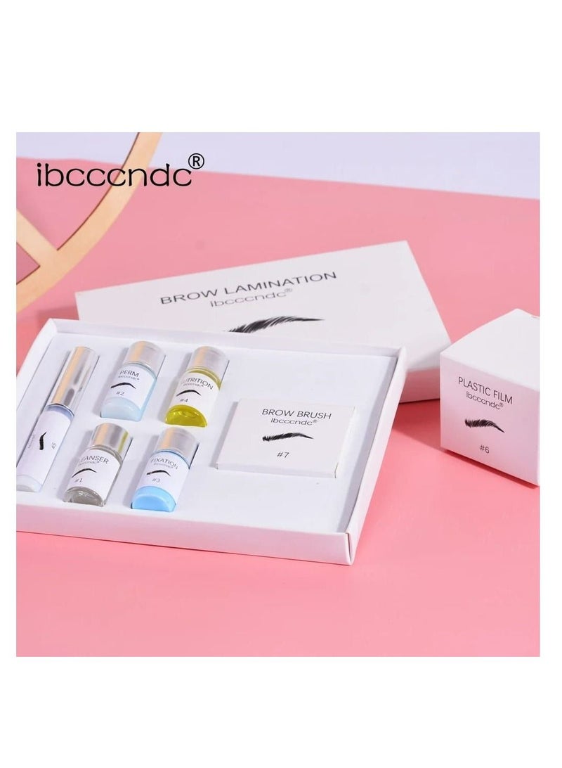 Brow Lamination Kit Eyebrow Lifting and Perming Lash Lift Professional Eyebrows Lift Styling Kit Suitable for DIY and Salon Use