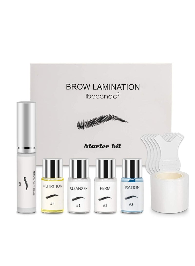 Eyebrow Lamination Kit For Professional Brow Lift Kit Eyebrows Lash Lift Styling Kit Suitable for Salon & DIY In Home