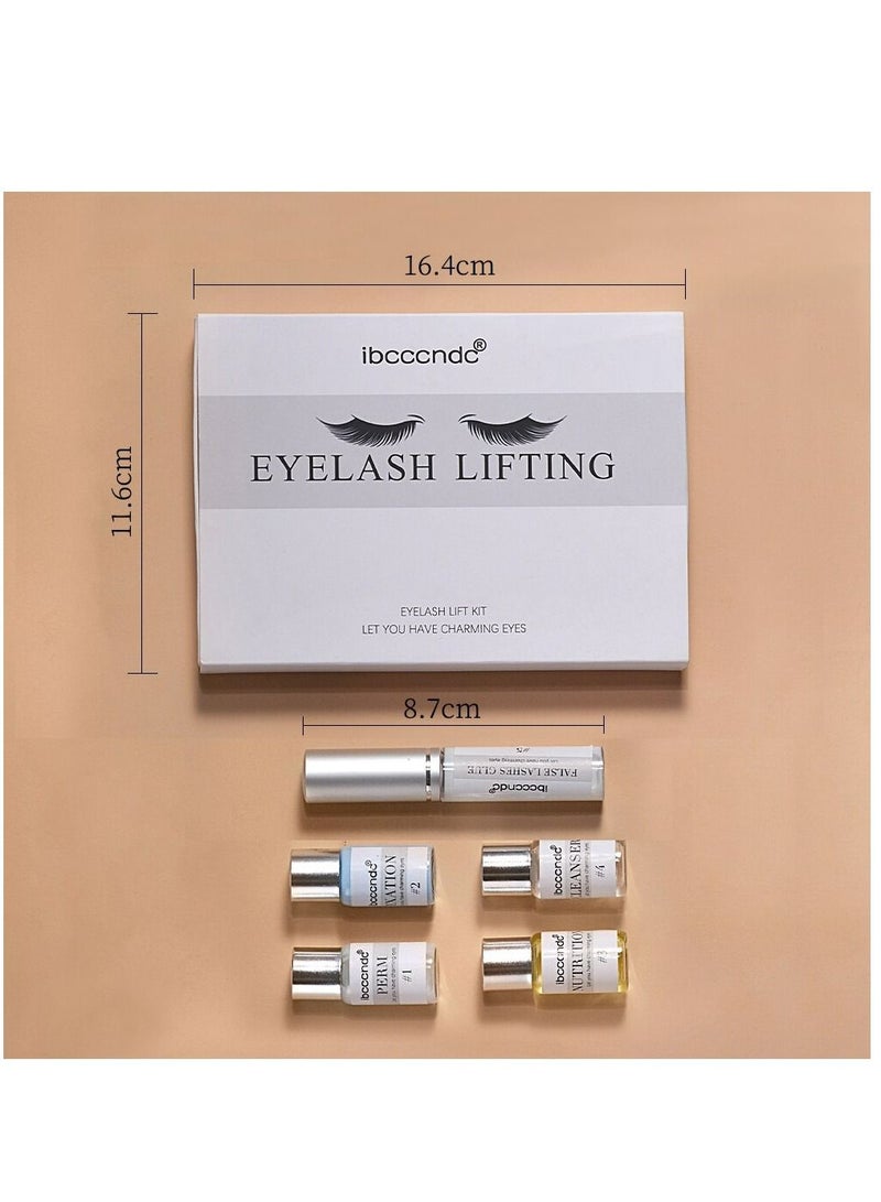 7 Pieces Lash Lifting Kit Set  Eyelash Perm Kit Long Lasting Curl Home & Professional Use Lash Lift Kit & Safe Perming Wave Semi Permanent Curling Professional Quality