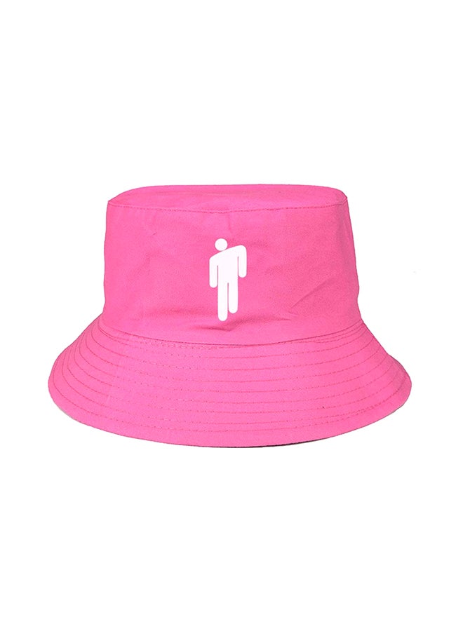 Billie Eilish Printed Bucket Hat Pink