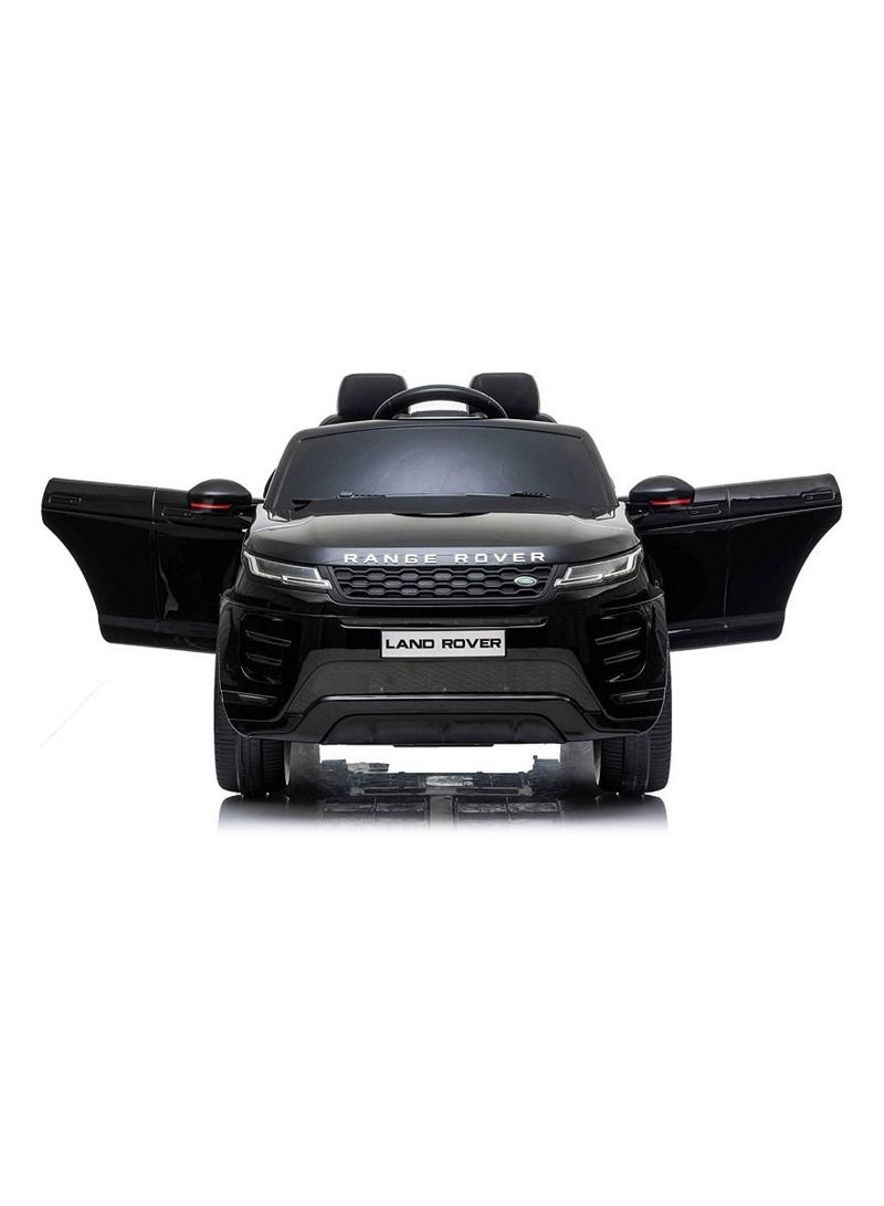Range Rover Evoque Licensed Electric Car, 12V Ride On Car With Remote Control For Kids - Black