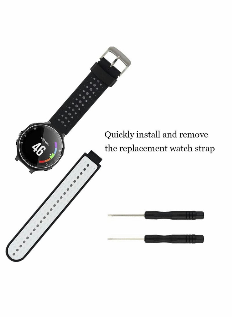 Watch Bands Replacement for Garmin Approach S20, S5, S6, 22mm black Strap Wristband Accessories S20 Smartwatch, Sport Quick Release