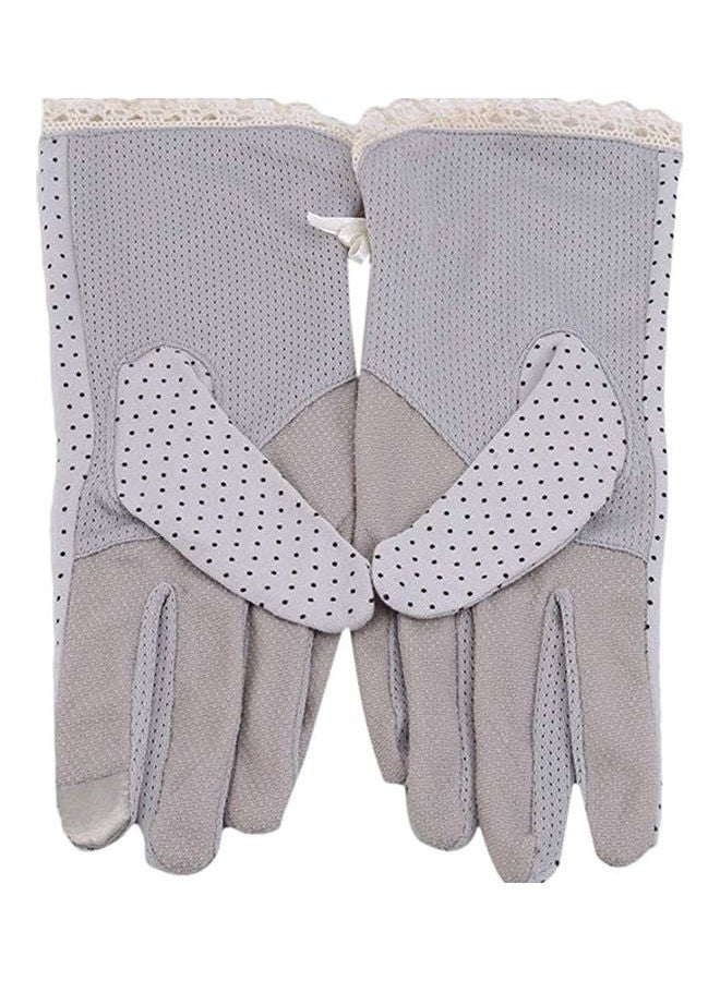 4 Pair Casual Printed Gloves Multicolour