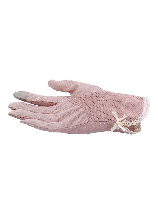 4 Pair Casual Printed Gloves Multicolour