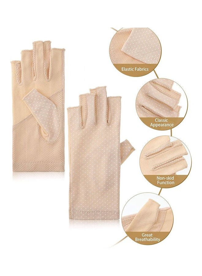 3 Pair Casual Printed Gloves Multicolour