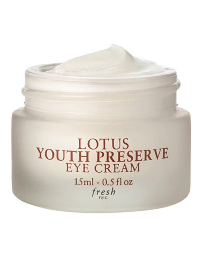 Lotus Youth Preserve Eye Cream 15ml