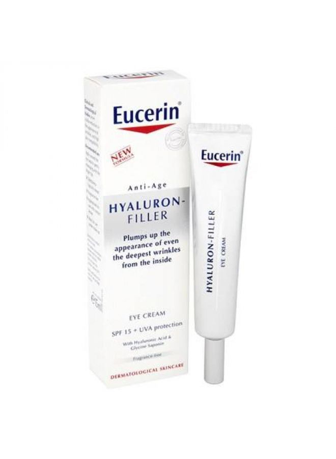 Eucerin® Anti-Age Hyaluron-Filler Eye Cream SPF 15 + UVA Protection (15ml)