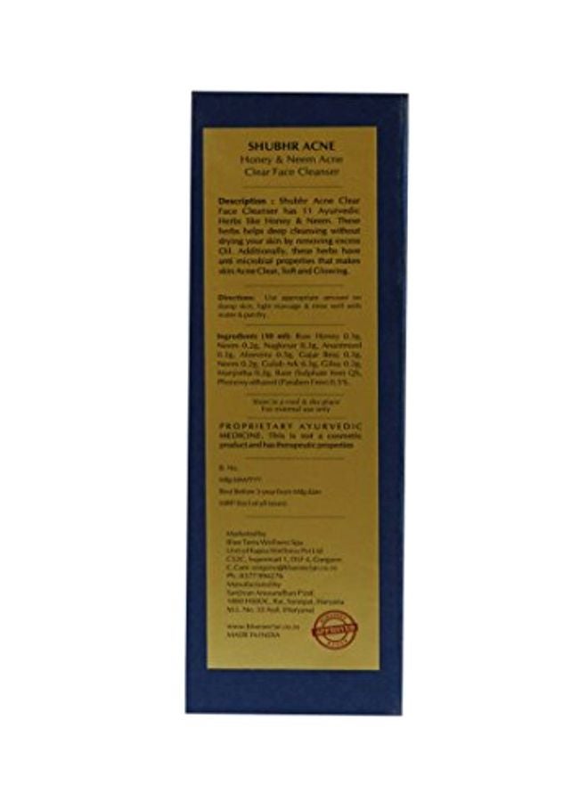 Ayurvedic Acne Face Wash With Honey And Neem 200ml