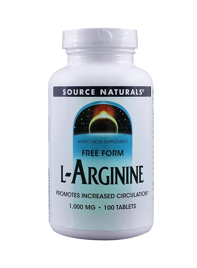 L-Arginine - 100 Tablets