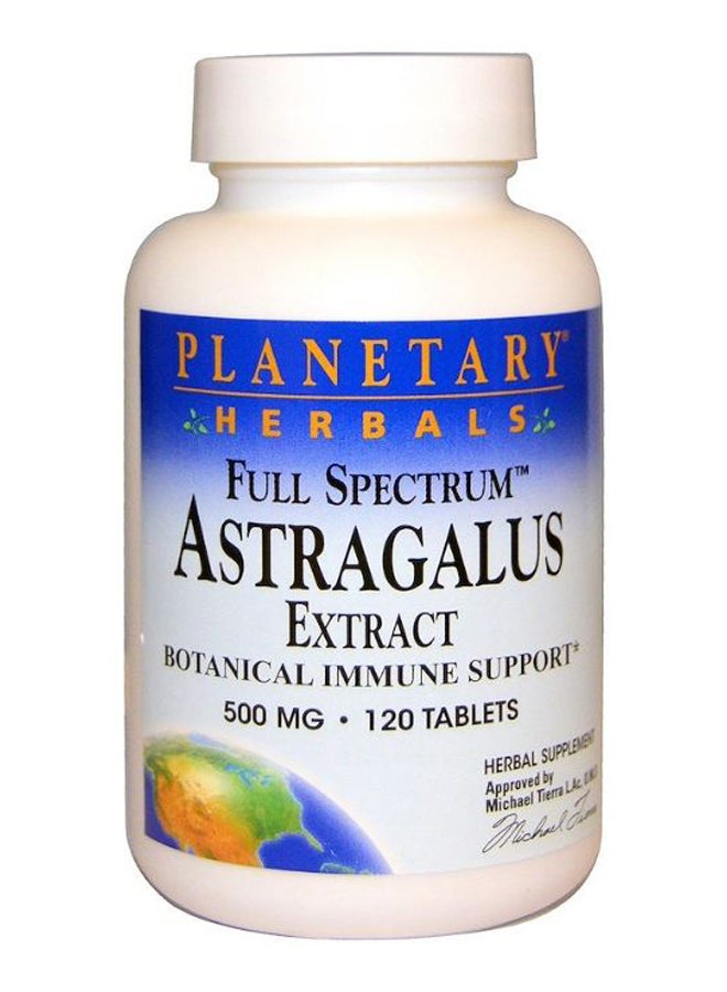 Full Spectrum Astragalus Extract Herbal Supplement - 120 Tablets