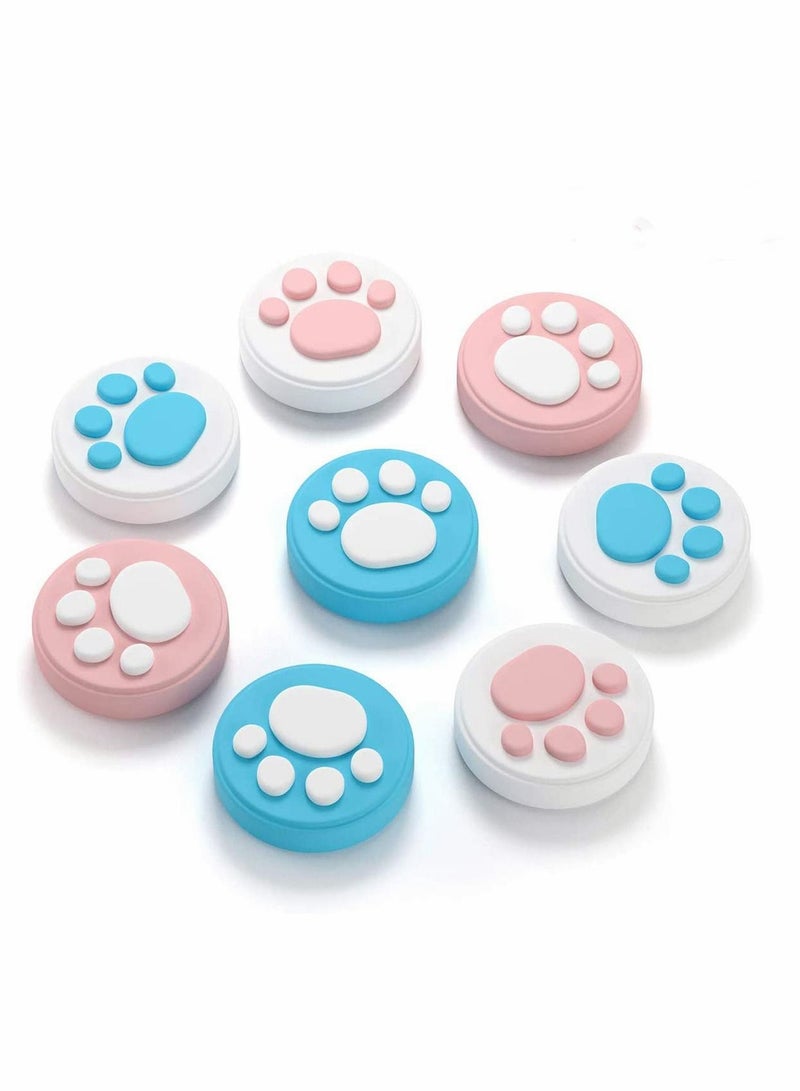 Switch Thumb Grip Caps, Joystick Cap for Nintendo & Lite, Soft Silicone Cover Joy-Con Controller, Cat Claw Design