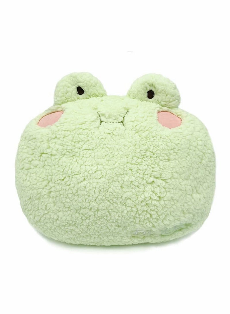 Frog Plush Pillow, Adorable Stuffed Animal, Home Cushion Decoration Toy Throw Pillow Decorations Gifts for Women Kids Birthday