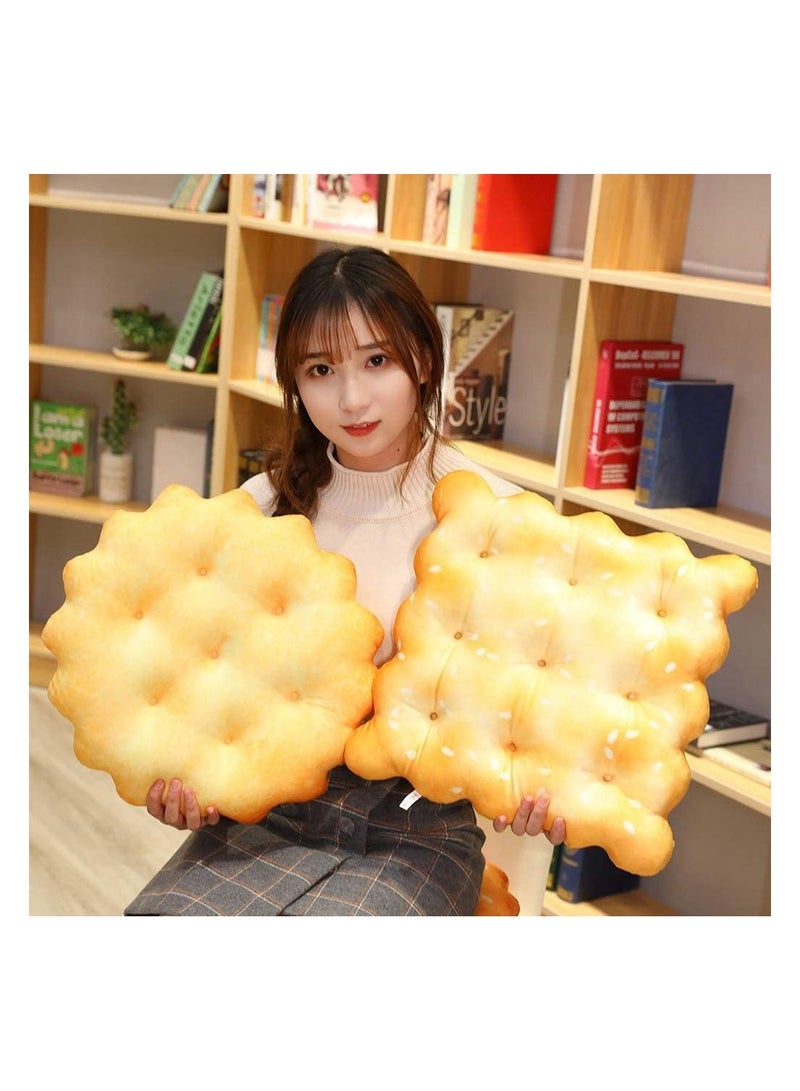 Simulation Crackers Pillows, 3D Soft Soda Funny Food Filling Plush Pillow, Cushion Creativity New Must Haves Gift, Suit for Party Home Decor