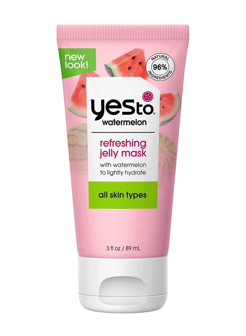 an ultra lightweight jelly mask with fresh, juicy watermelon to help lightly quench, smooth, and hydrate skin