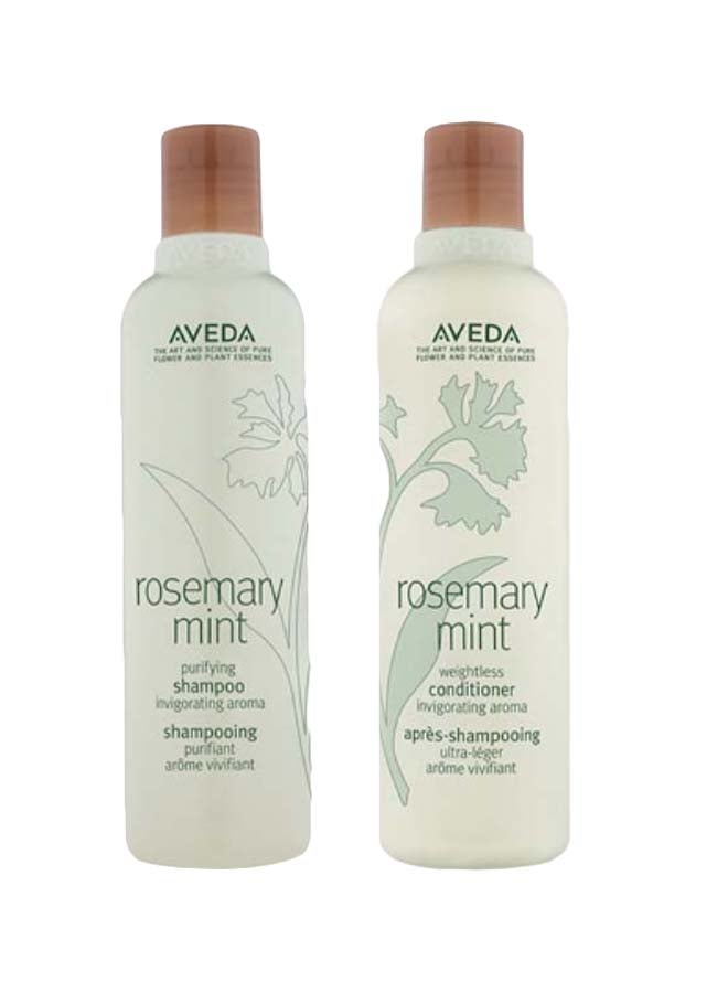 Rosemary Mint Purifying Shampoo And Conditioner Set