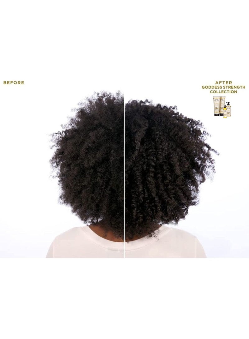 Carols Daughter Strength Paraben Free Conditioner for Curly Hair with Castor Oil Black Seed Oil and Ginger, For Weak, Breakage Prone Hair Strenghetning Conditioner for Curly Hair