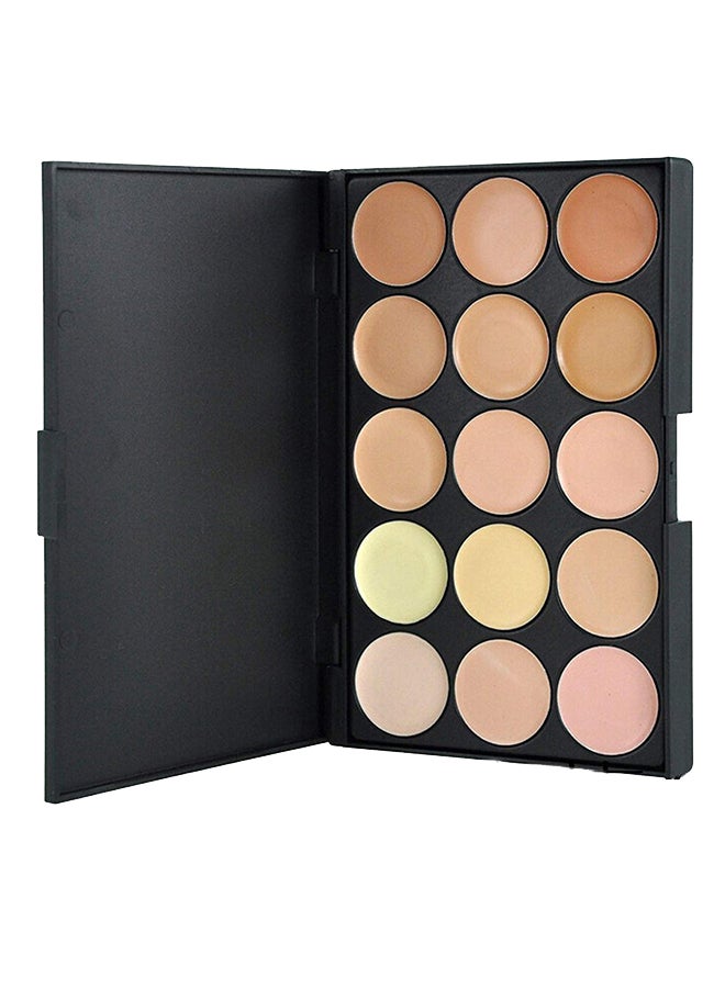 Professional 15 Colours Cream Concealer Camouflage  Makeup Palette Contouring Kit Multicolor