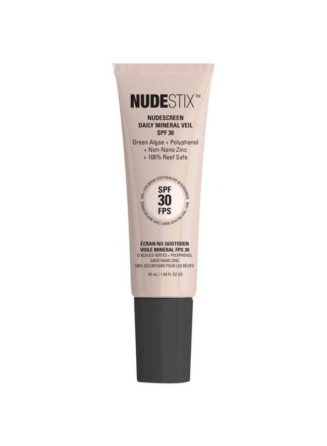 NUDESTIX Nudescreen Daily Mineral Veil SPF30 50ml (Various Shades)