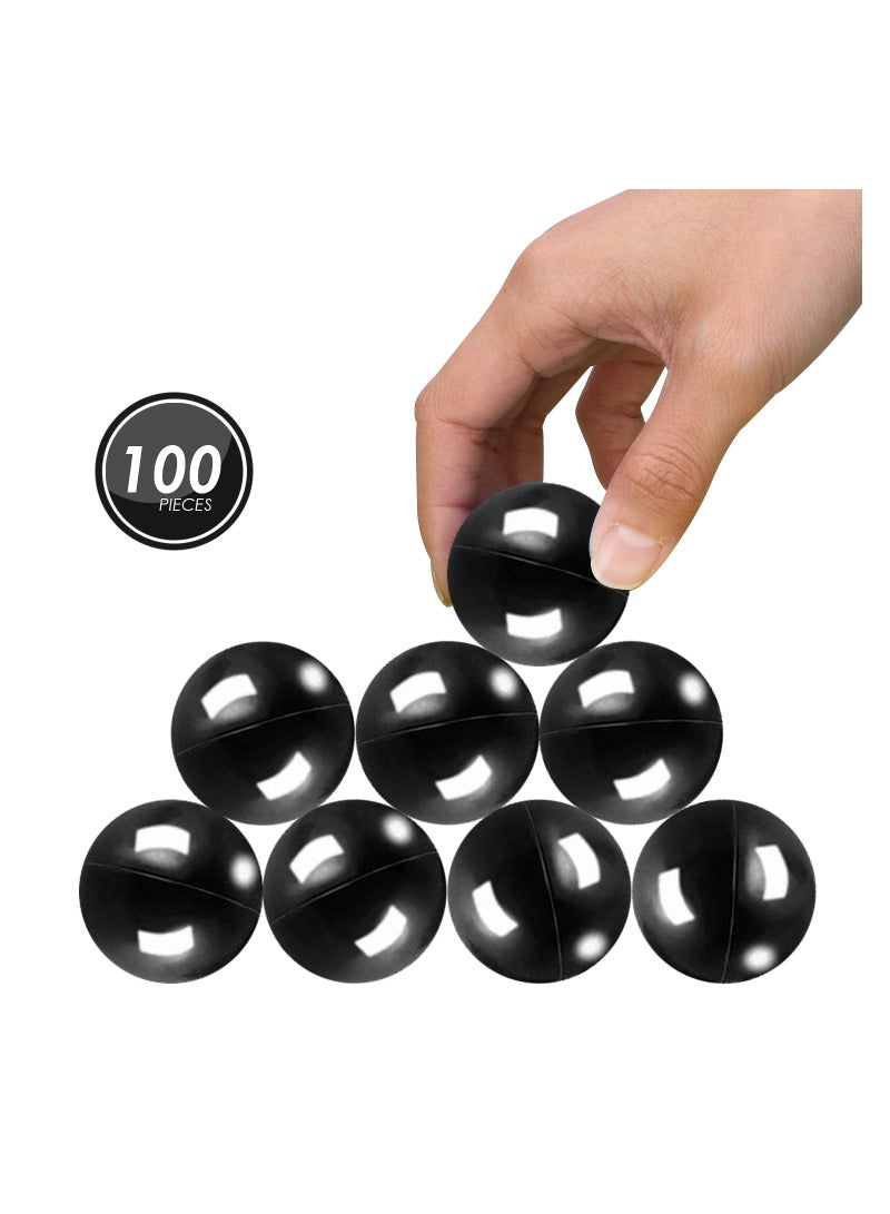 100pieces Black Soft Plastic Ocean Fun Balls for Baby Kids Tent Swim Pit  7cm