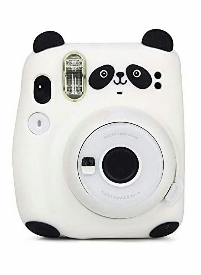 Camera Case for Fujifilm Instax Mini 11 Soft Silicone Protective Cover - Panda