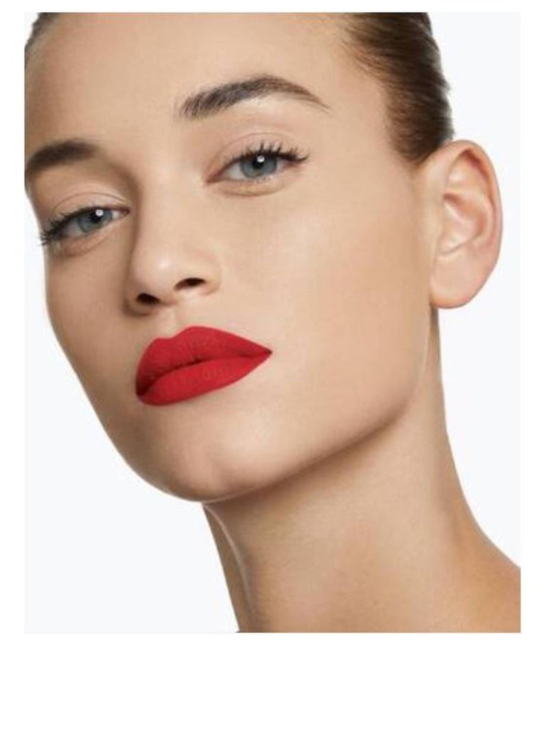 ROUGE PUR COUTURE THE SLIM LEATHER-MATTE LIPSTICK 2.2G - 10 CORAIL ANTINOMIQUE